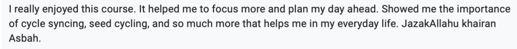 Feedback on Serenity Sync Membership by Dr Asbah Shams