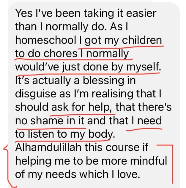 Feedback on Serenity Sync Membership by Dr Asbah Shams