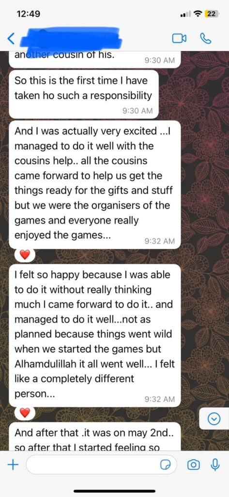 Feedback on Serenity Sync Membership by Dr Asbah Shams
