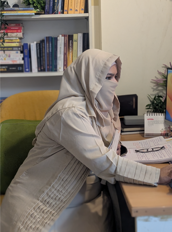 Dr. Asbah Shams helping conscious women live and work with excellence without compromising faith or health